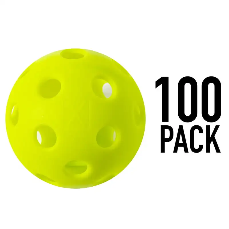 

Pickleballs - Indoor - 100 Pack - USAPA Approved - Optic