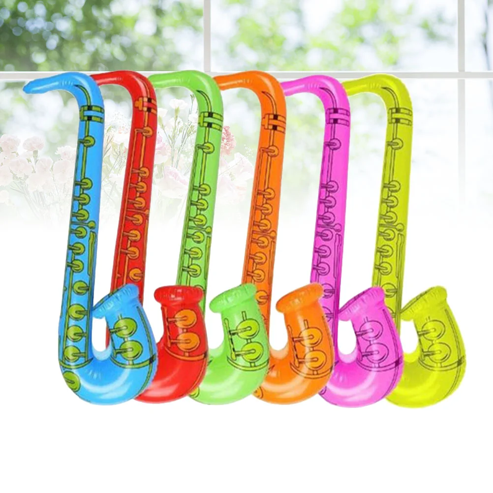 

6 PCS Inflatables PVC Tool Inflatable Toy Commodity Party Tools Musical Instruments Musical Instruments Inflatable Toy Child