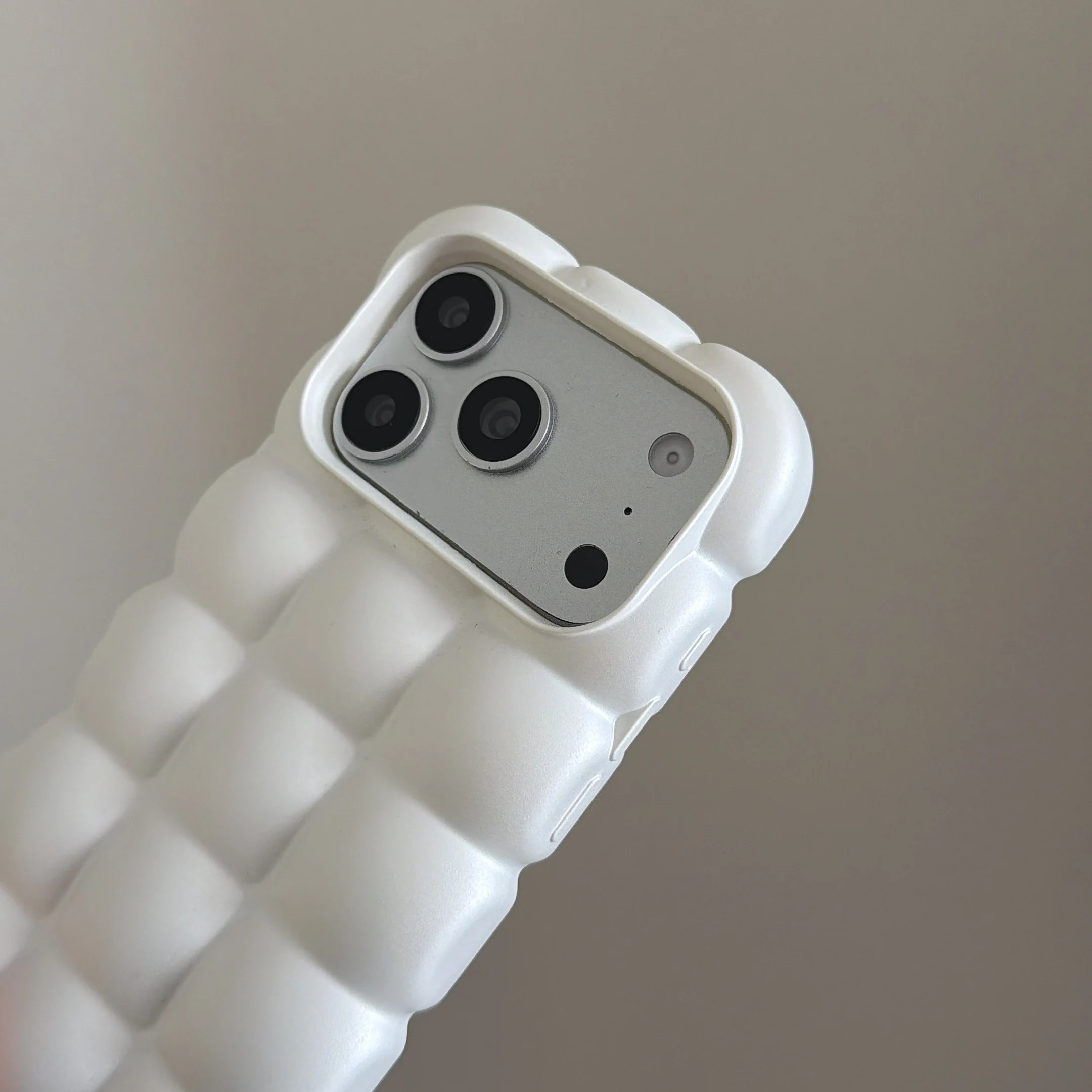 Фото Белый чехол из мягкого ТПУ для iPhone 17 14 13 15 16 Pro ProMax, однотонный, противоударный, с защитой от падений №4