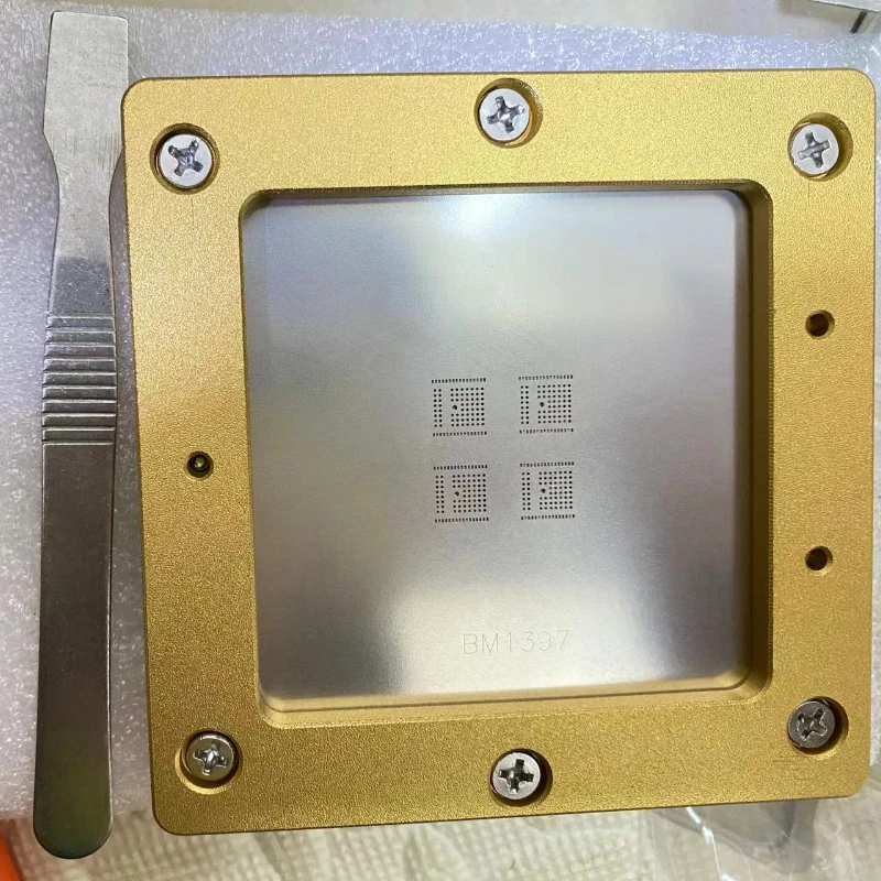 

Ofiicial Stencil for Antminer S9 S11 S15 S17 S19 Series hashboard ASIC chip BM1387 BM1397 Plant tin station Tin tool