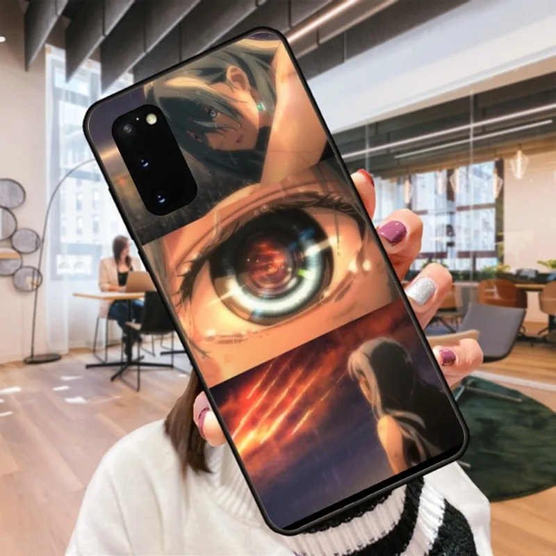 Фото Чехол для телефона Vivy -F1uorite Eye's Song для Samsung Note 9 10 20 Plus Pro Ultra J6 J5 J7 J8, мягкий черный чехол для телефона №5