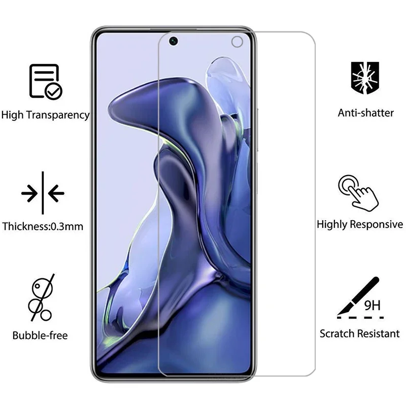 Защитное закаленное стекло для xiaomi mi 11 t pro Защита экрана xiaomi11t mi11t my t11 11tpro пленка