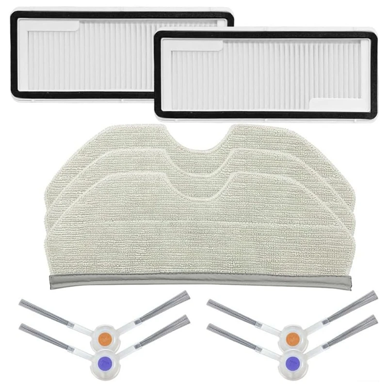 For Narwal Freo X Ultra & Plus / K1 Side Brush Hepa Filter Mop Cloth Replacement Parts Kit