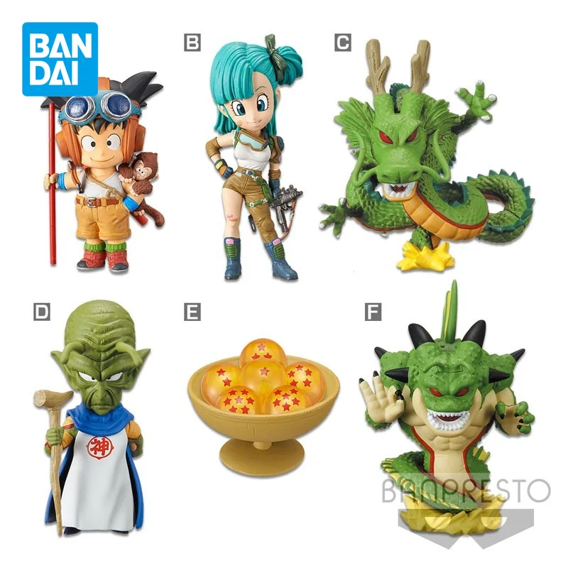 

Bandai Original Dragon Ball Anime Figure WCF Son Goku Treasure Gathering 2 Action Figure Toys for Kids Gift Collectible Model