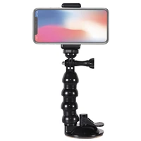 windshield car phone mount universal suction cup cell phone holder stand long arm holder 360 degree rotatable phone holder