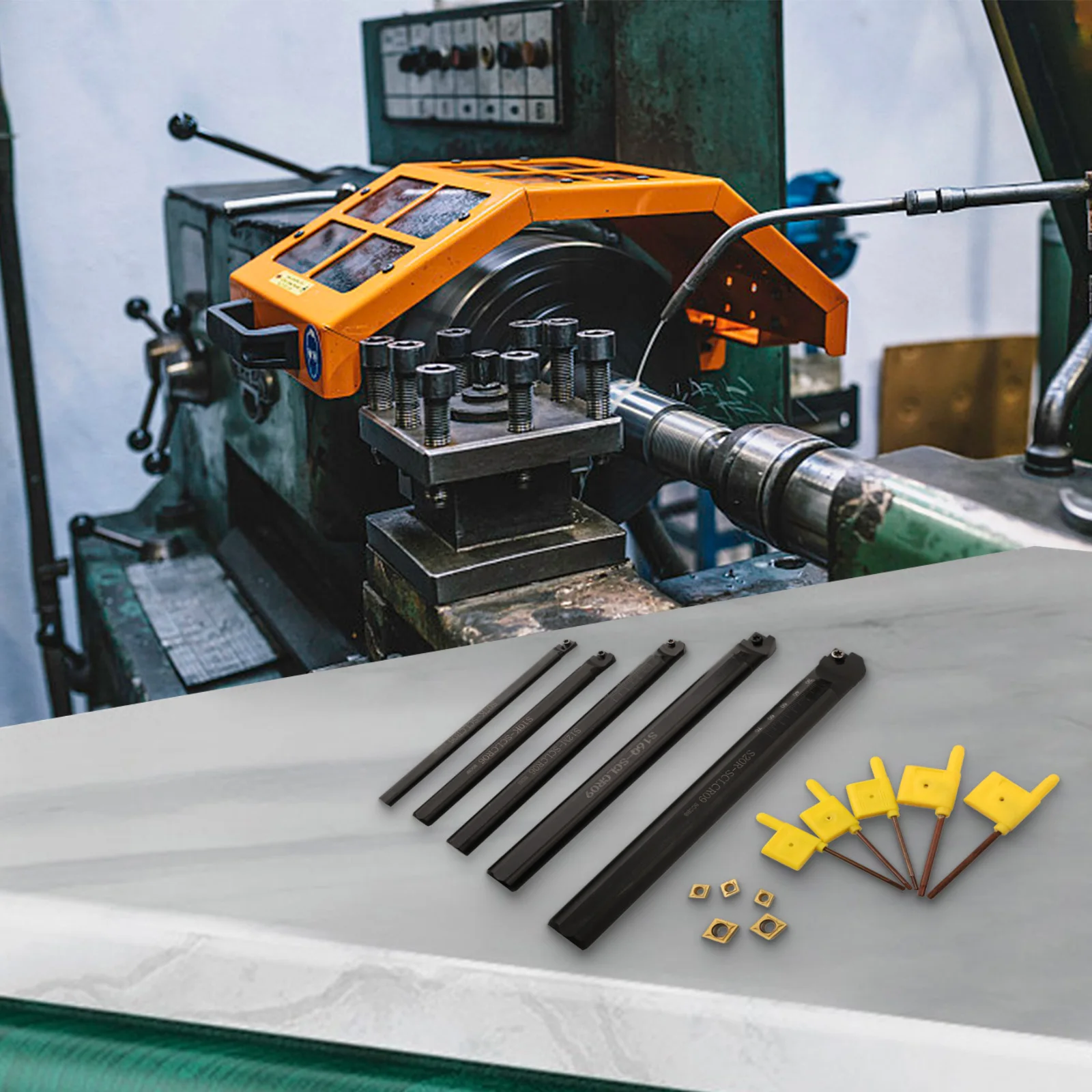 Набор держателей токарных станков премиум-класса SCLCR для превосходных