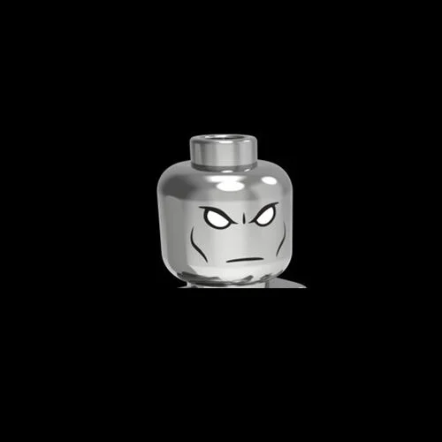 KF2055 Electroplate Plating Chrome Silver Surfer Building Blocks Mini Action Figure Toy |