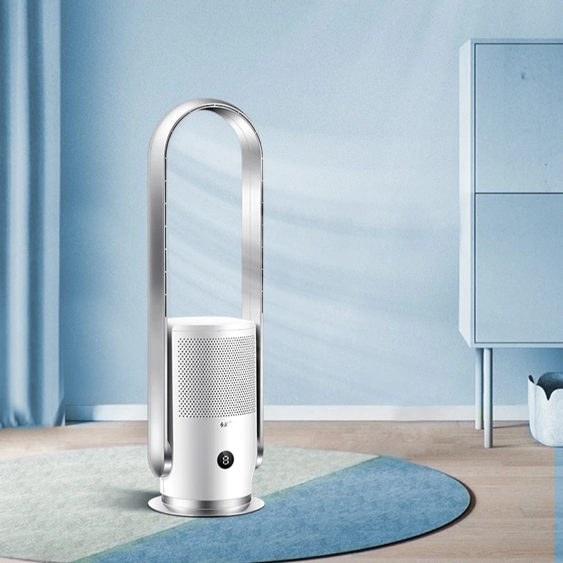 

CE CB BSCI KC Air Humidifier Fan 3 In1 Uv Hepa Air Purifier Bladeless Fan Cool Mist Air Humidifier Fan