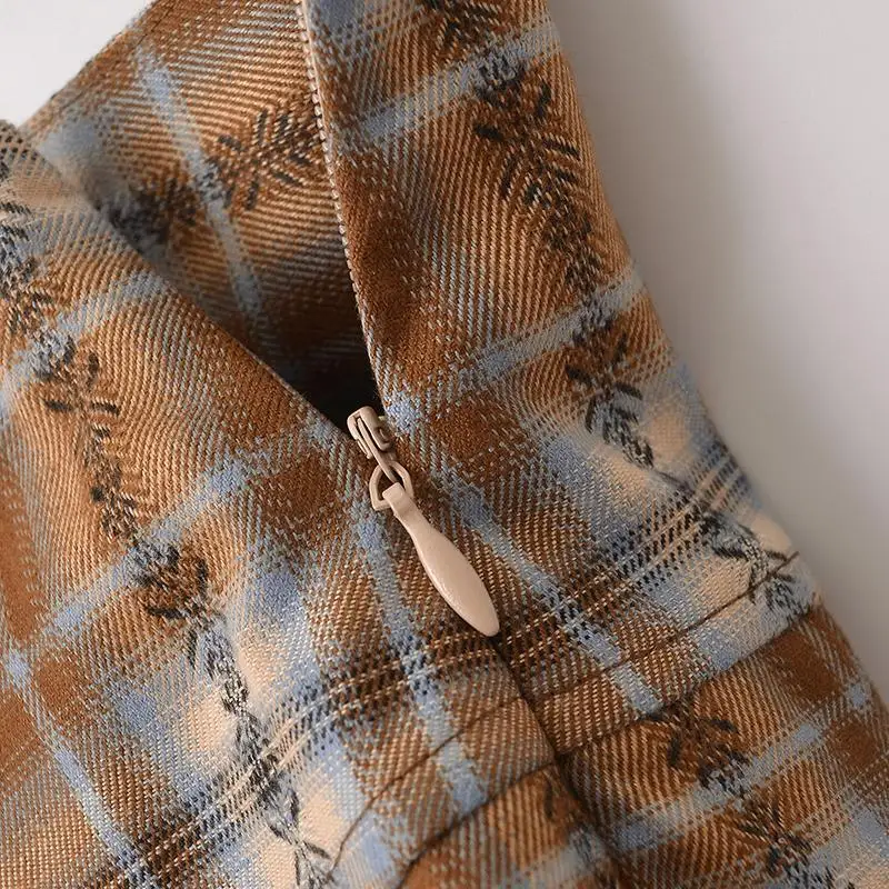 Женская мини-юбка с высокой талией