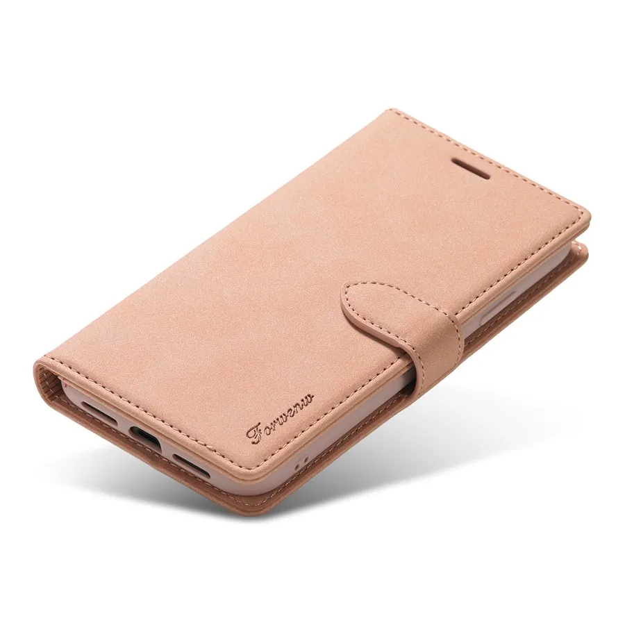Wallet Flip Magnetic Folding Leather Case For iPhone 6 6S 7 Plus 8 Plus X XR XS Max 11 Pro Max 12 Pro Max 13 Pro Max 14 Pro Max