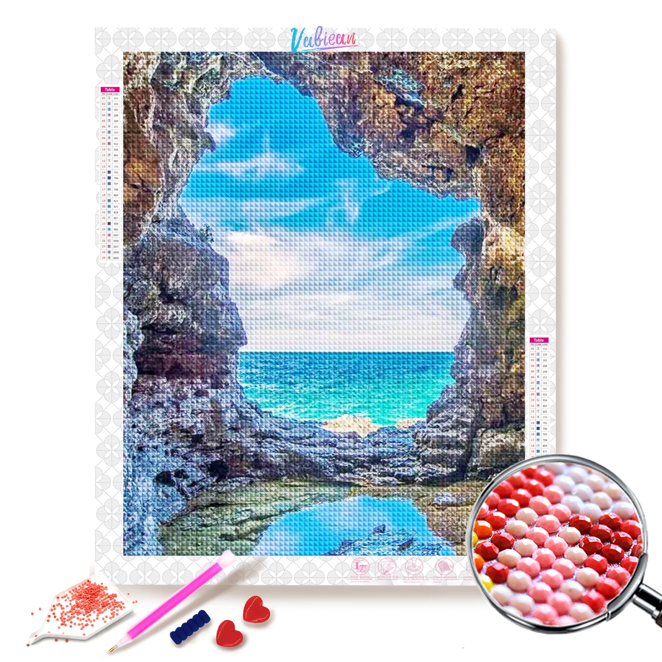 

5D DIY Scenery Diamond Painting Cross Stitch Diamond Embroidery Picture of Rhinestones Home Decor