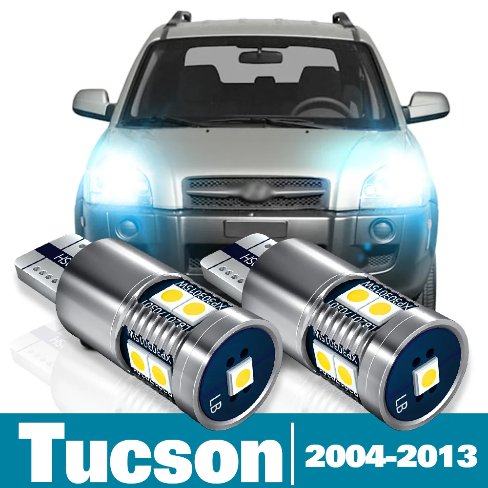 

2pcs LED Parking Light For Hyundai Tucson Accessories 2004 2005 2006 2007 2008 2009 2010 2011 2012 2013 Clearance Lamp