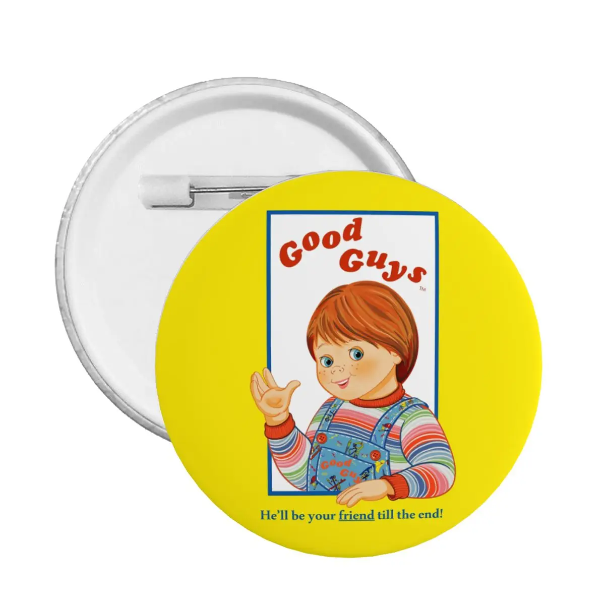 Детская Мягкая булавка на пуговицах для игр Good Guys Чаки оригинальная новинка