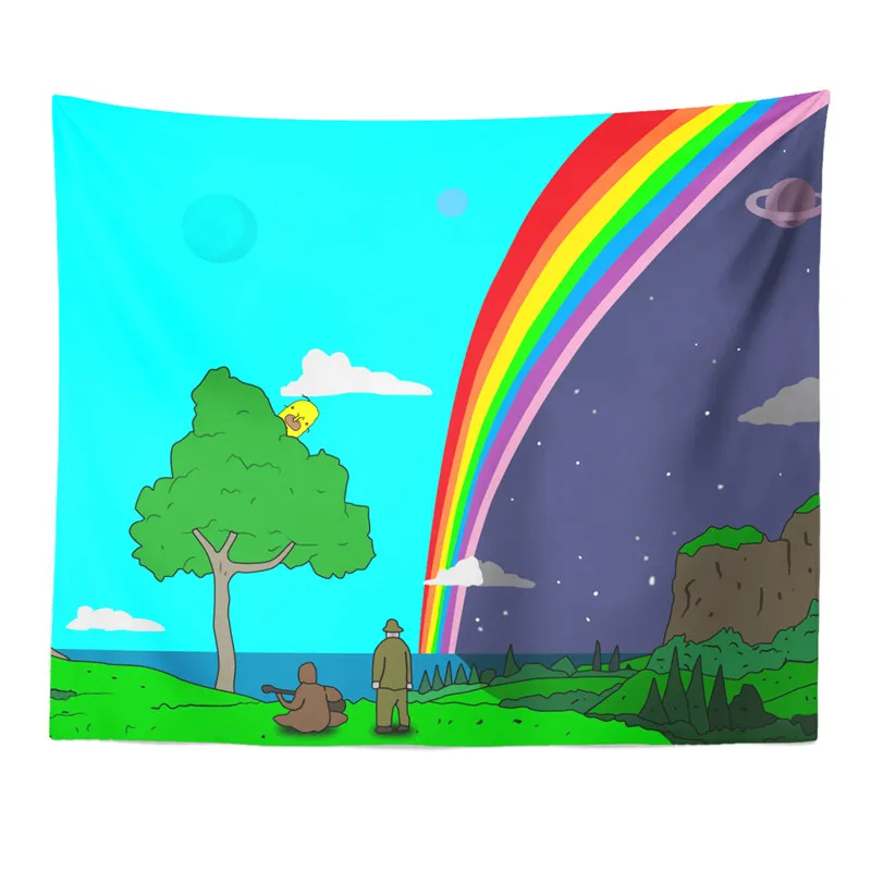 

Aertemisi Big Lez Show гобелен с пейзажем настенное художественное украшение для спальни гостиной вечерние Backdrop