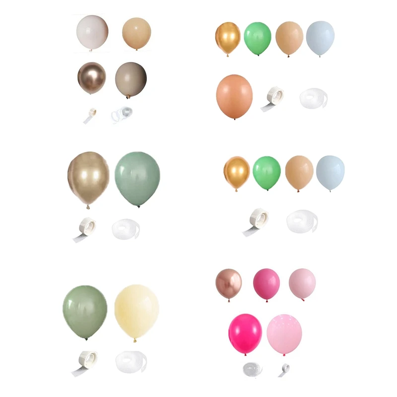 

Latex Balloon Arch Wedding Birthday Valentine Party Backdrop Holiday Dinner Table Decoration