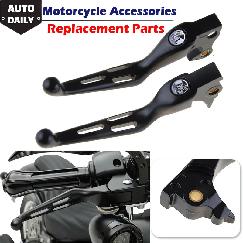 

Motorcycle Handlebar Brake Clutch Lever Fit For Harley Sportster Iron 1200 883 Roadster SuperLow 14-UP Handle bar Control Levers
