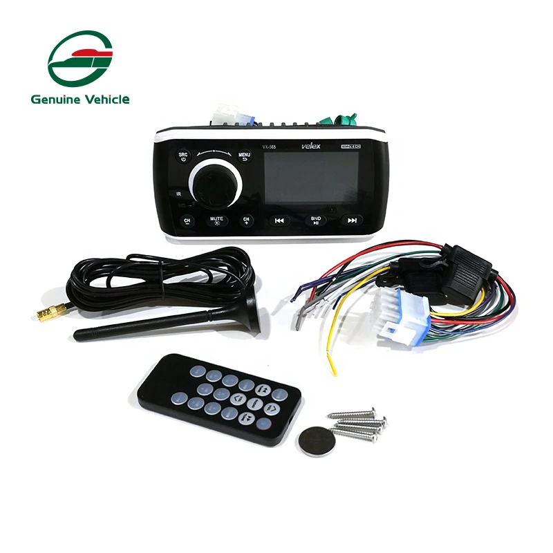 

Genuine vehicle cd DVD mp3 radio marine boat player football BT media rv car player