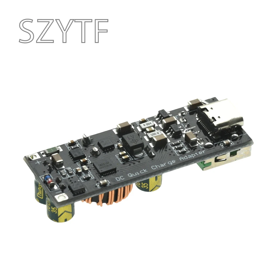 QC4.0 QC3.0 USB Type-C адаптер для быстрой зарядки мобильного телефона 6-35 В понижающий