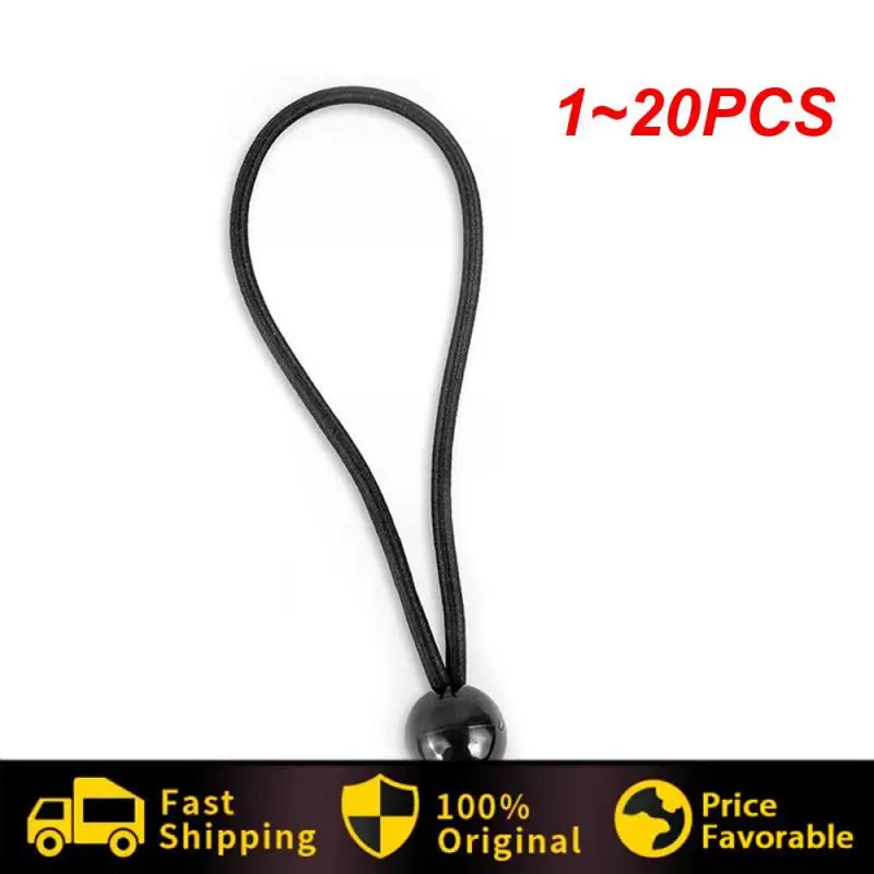 

1~20PCS Elastic Fixed Plastic Rope Ball Tarpaulin Trampoline Bungees Cord Strapping Rope Tie Tent Fixed Balls For Outdoor