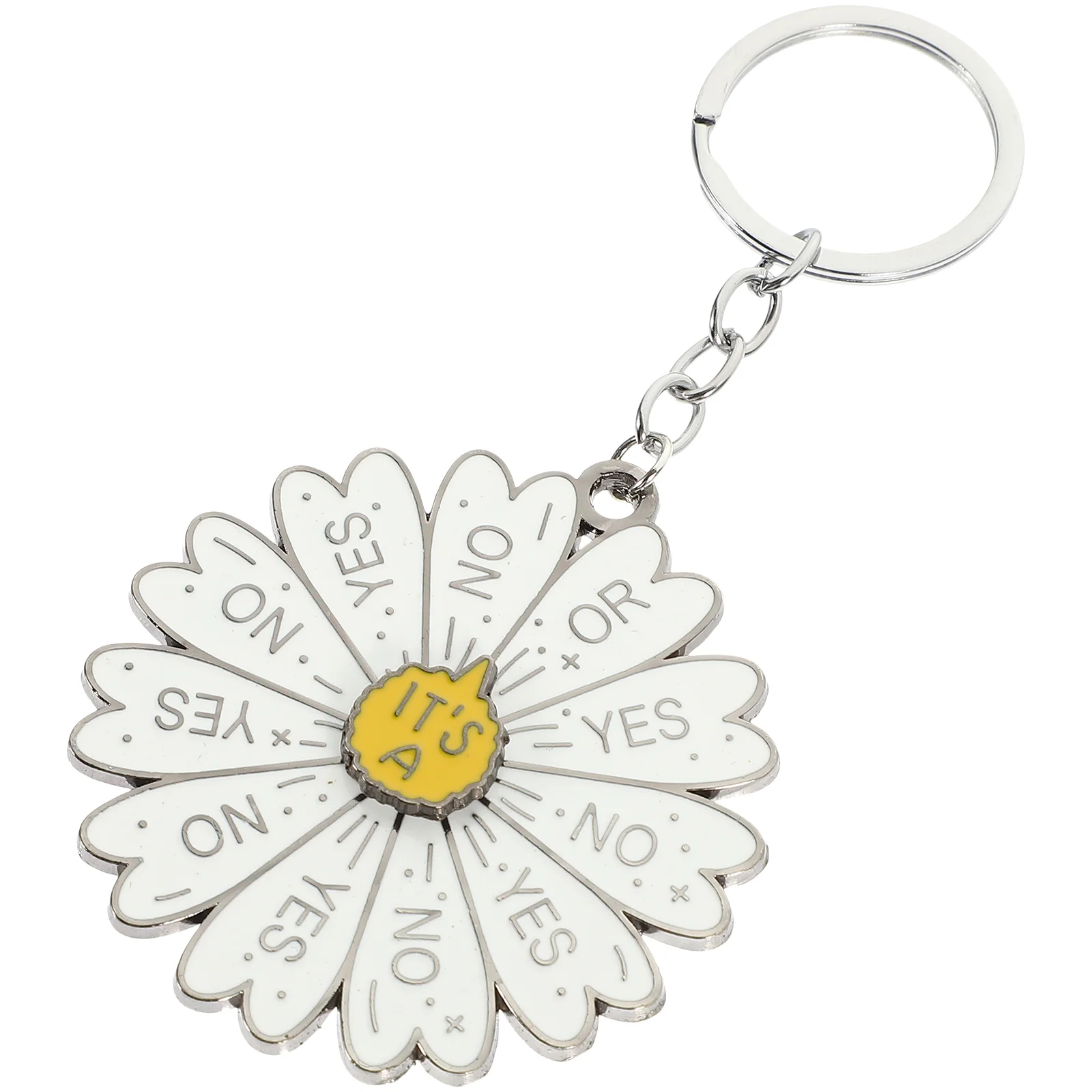 5 Count Decision Roulette Unique Keychains Metal Ring Wallet Pendant Charms Ocean Trim Exquisite Car Keyring Handbag