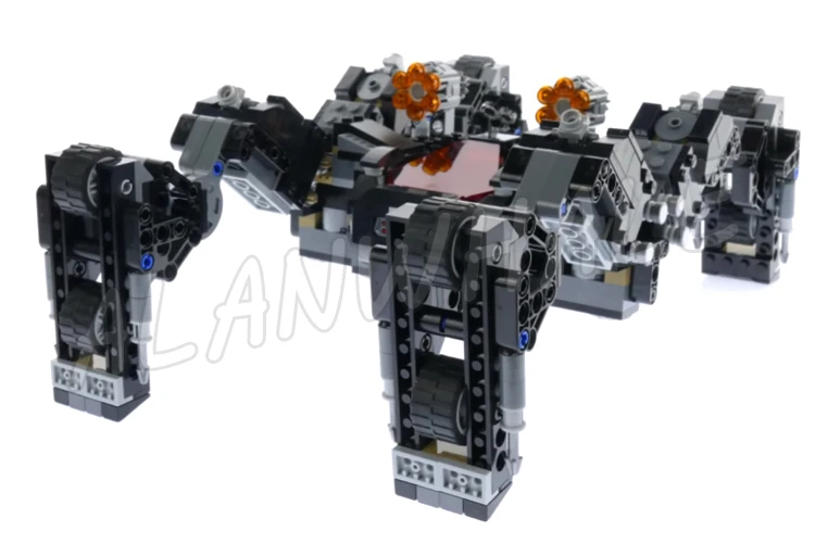 646 шт. Super Fighter Knightcrawler туннельная атака 10845 строительные блоки игрушка совместимая