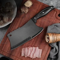 kitchen knife stainless steel 8inch real steel knife meat chopping cleaver slicing chinese chef knife 2 in 1 boning knives