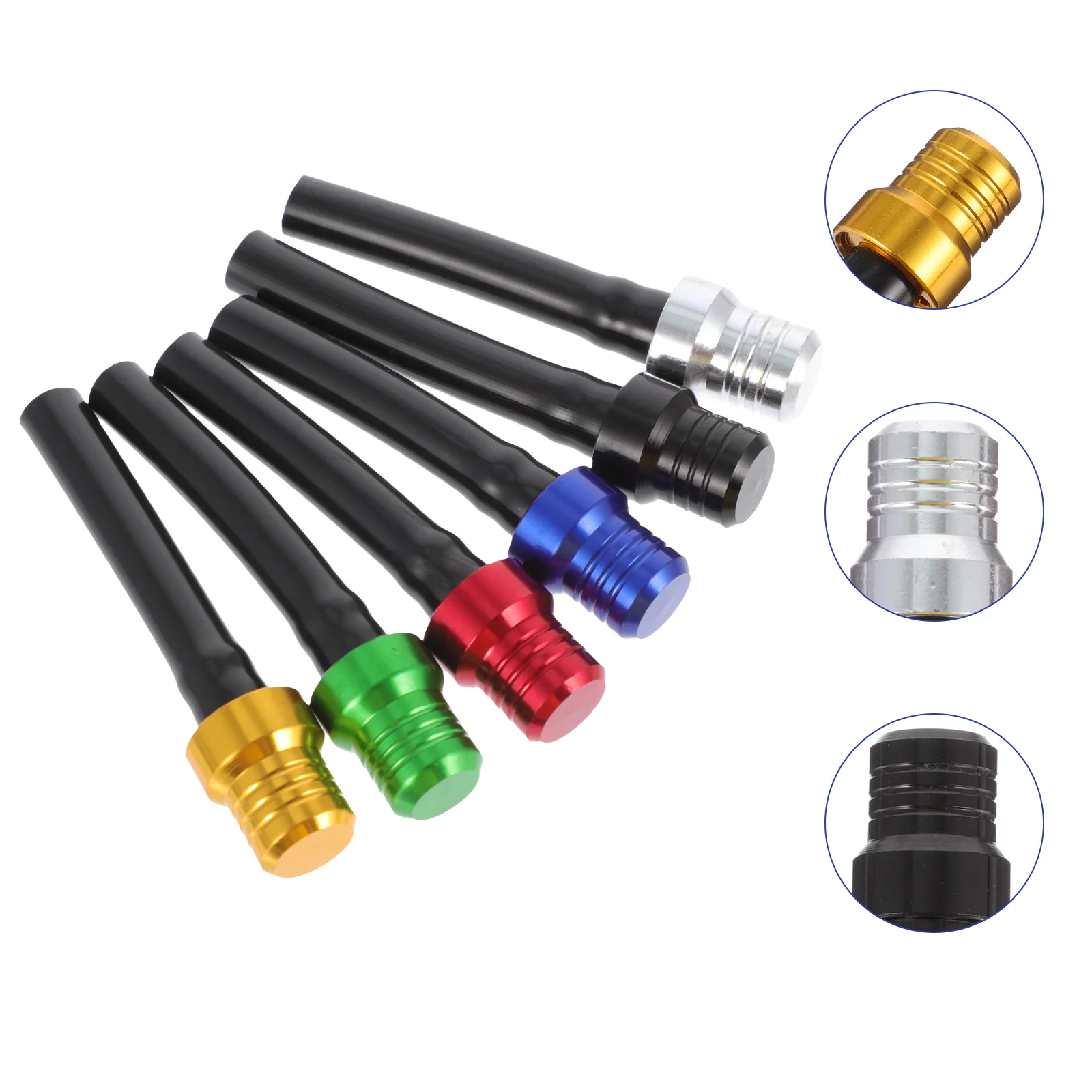 

6pcs Breather Hose Tube Motorcycle Tank Breather Hose Fuel Vent Breather Atv Air Vent Hose ATV Gas Fuel Caps Vent