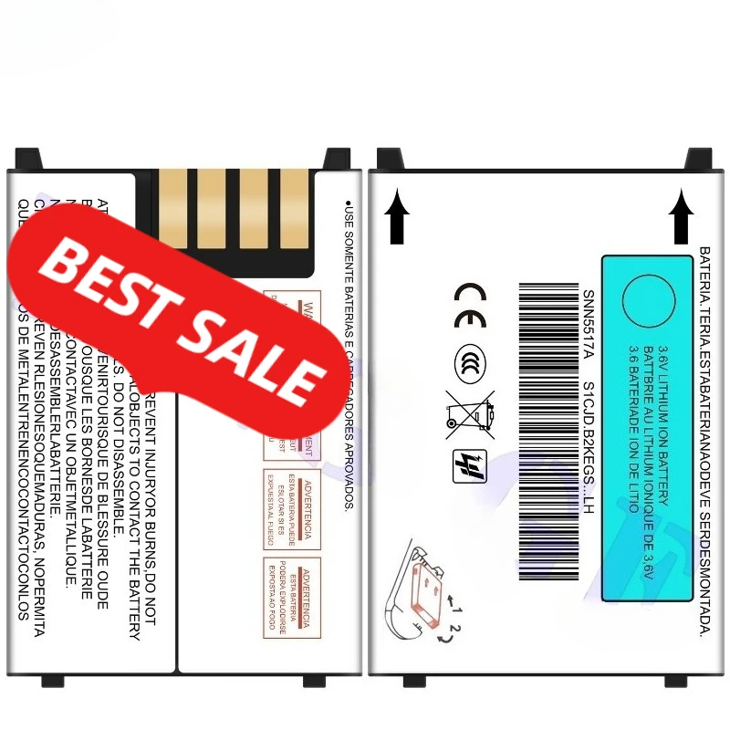 Фото Аккумулятор SNN5517A для телефонов Motorola L2000/V2188/3688/V998, высококачественная сменная батарея повышенной емкости, класс А, с инструментами для замены. №2