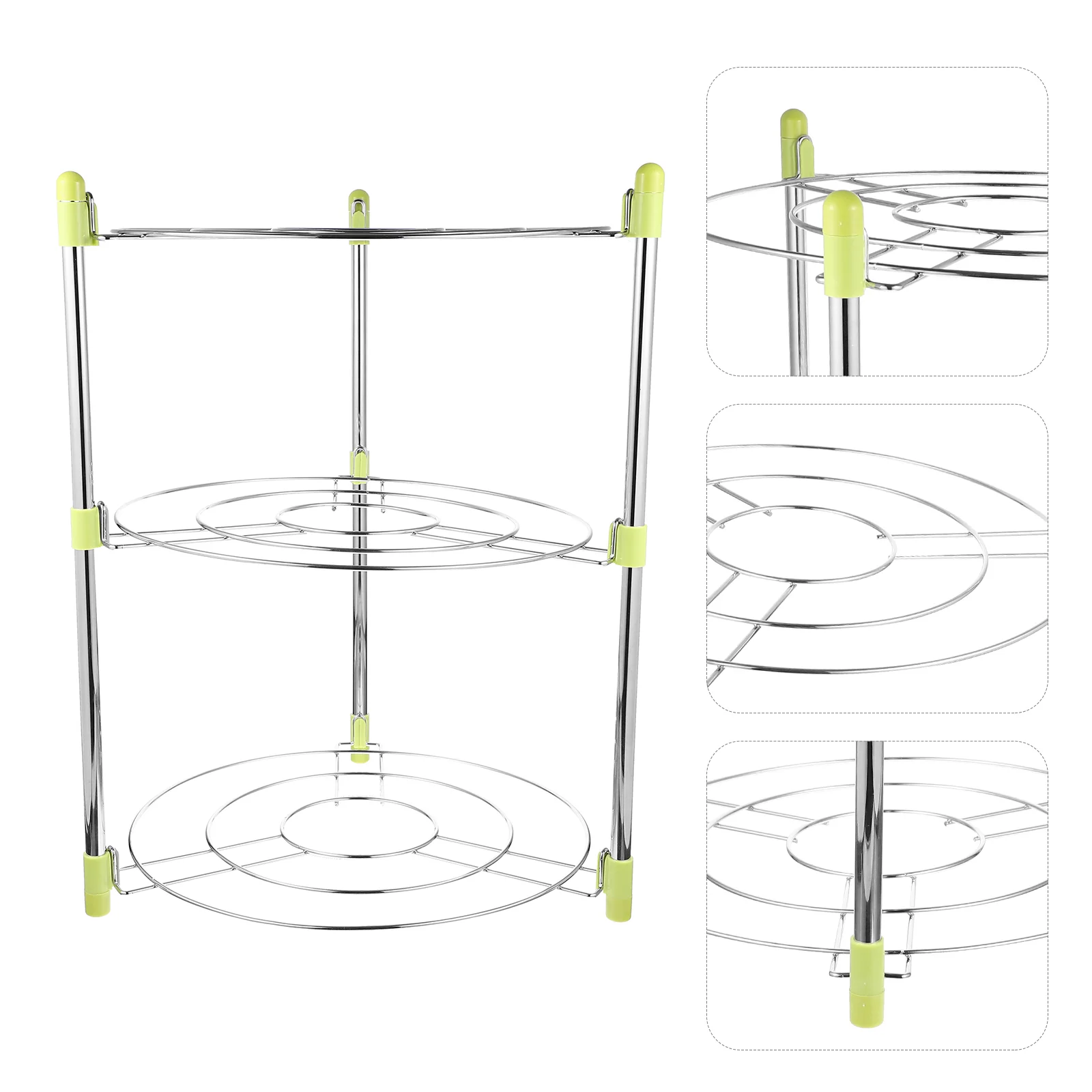 

Бытовая полка для кастрюль, удобная полка для хранения сковородок, кухонный органайзер для сковородок, принадлежности для кастрюль