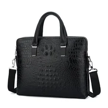 YUSNHI Mens Bag 2022 Fashion New Business Handbag Shoulder Document Computer Bag