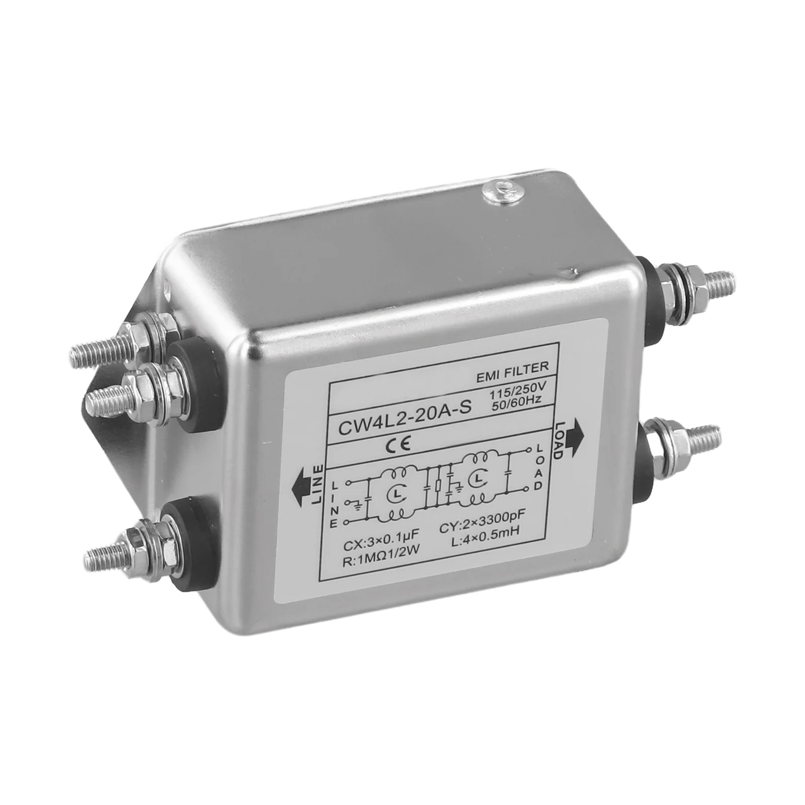 CW4L2 10A S 20A Сетевой фильтр для оптоволоконной маркировочной машины с разницей