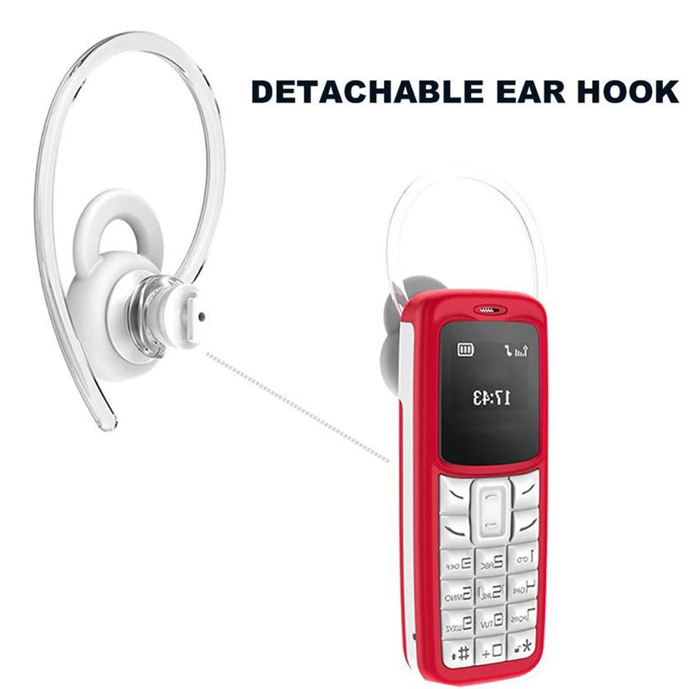 

Unlocked MINI L8star BM30 Handsfree Phone Mini Small Size Mobile Phone Headset Dialer Pocket Dual SIM Card Pocket Cell Phone