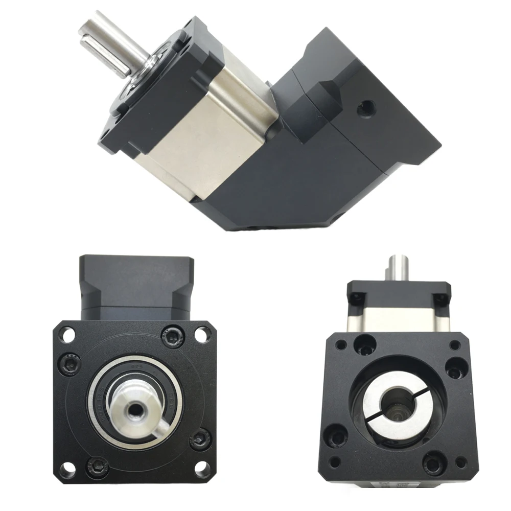 Редуктор 90 градусов угловой планетарный редуктор 19 мм/22 мм/24 мм вход 3:1 5:1 10:1 50:1-70:1