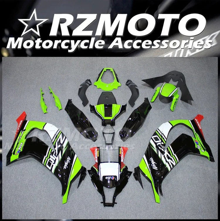 

Новый комплект обтекателей из АБС-пластика подходит для Kawasaki Ninja ZX-10R 2011 2012 2013 2014 2015 11 12 13 14 15 комплект обтекателей для кузова FR