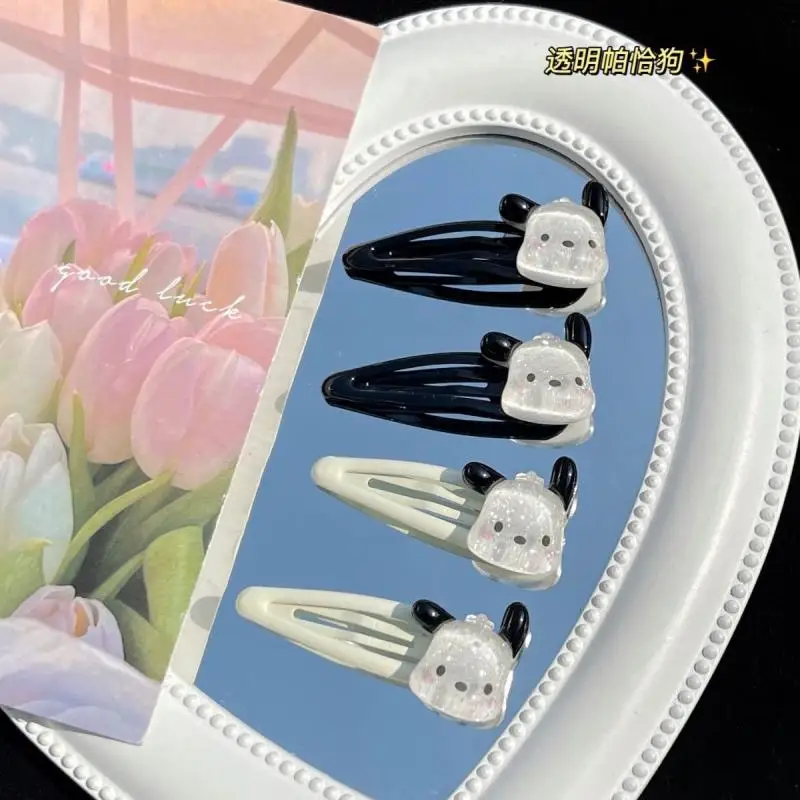 

Милые симпатичные заколки для челки, аксессуары для волос, Bb-зажим, прозрачная боковая заколка, милая девочка в форме сердца, рождественский подарок для детей