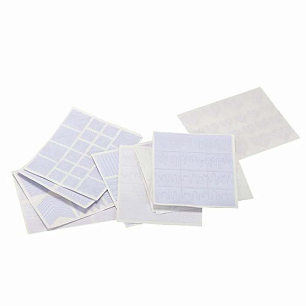 

36pcs DIY Designs Nail Stencils Stickers for Girls Nail Decal Craft Sticks Set Tapes French Sticks Stamps Nail Stencils