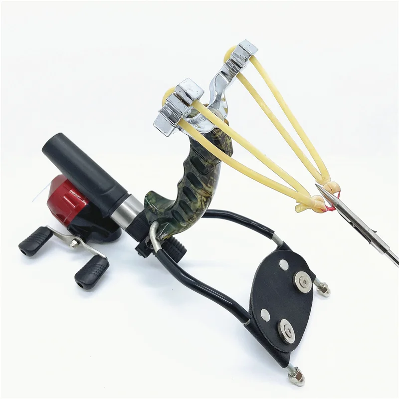 

Professional Tactical Pocket Target Sling Shot Outdoor Bow Slingshot Powerful Hunting With 3 Rubber Band Tubing Catapult