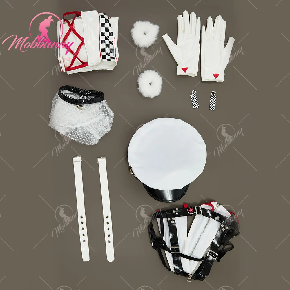 MOBBUNNY X посудомоечная машина 1910 гоночный Детский костюм Owari для косплея комплект