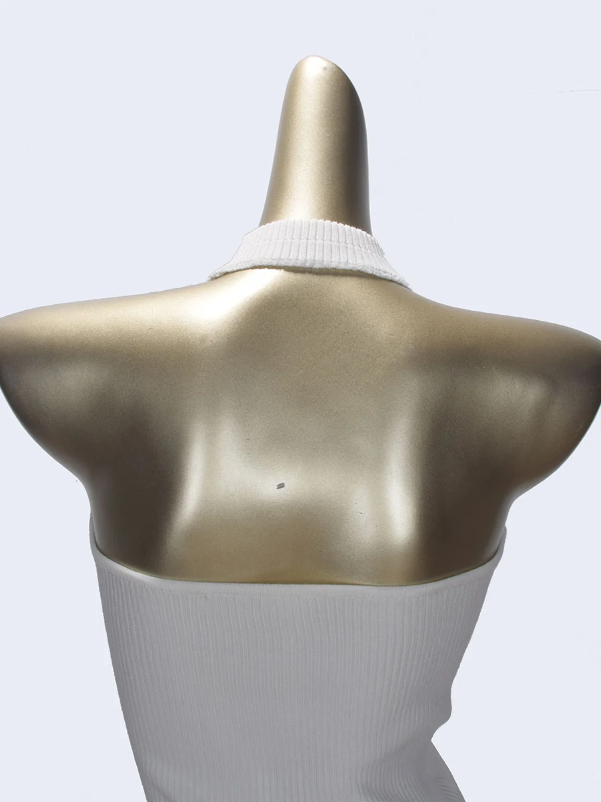 Вязаный жилет с подвесным воротником весна-лето Gyaru чистый сексуальный