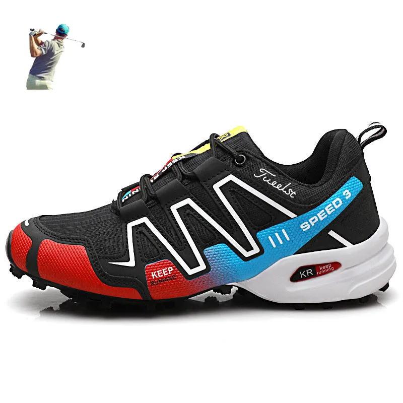 Men Golf Shoes Professional Lightweight Golf Men Footwear Outdoor Sports Hiking Shoes Golf Trainers Athletic Golf Sneakers