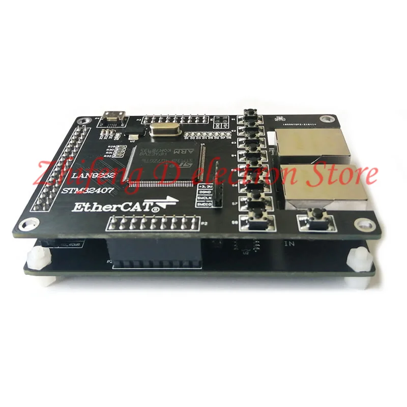 

LAN9252 Slave LAN9252 Development Board EtherCAT Slave 16IO CIA402, can use 2 communication methods of SPI or FSMC parallel port