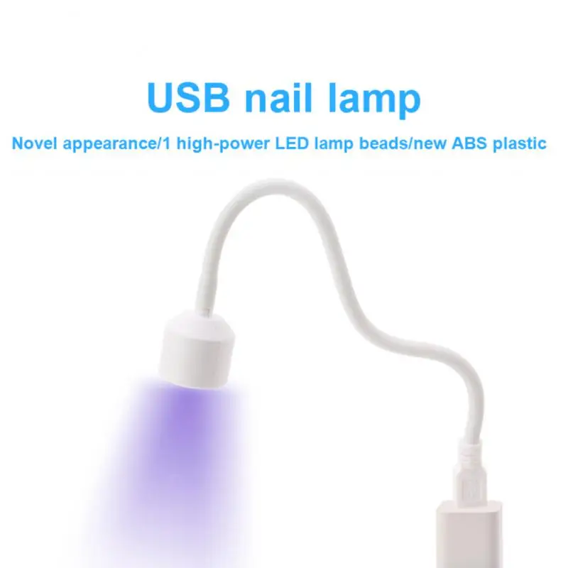 

1 Pcs Nail Phototherapy Lamp 6W Mini Nail Lamp Led Small Portable Nail Baking Lamp Nail Dryer Professional Nail Tools
