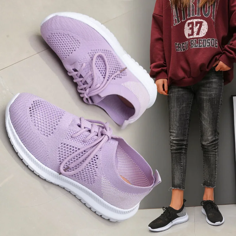 Women Flat Slip-on White Shoes Woman Light Weight White Sneakers Women Summer Autumn Casual Sneakers Ladies Female Basket Shoes