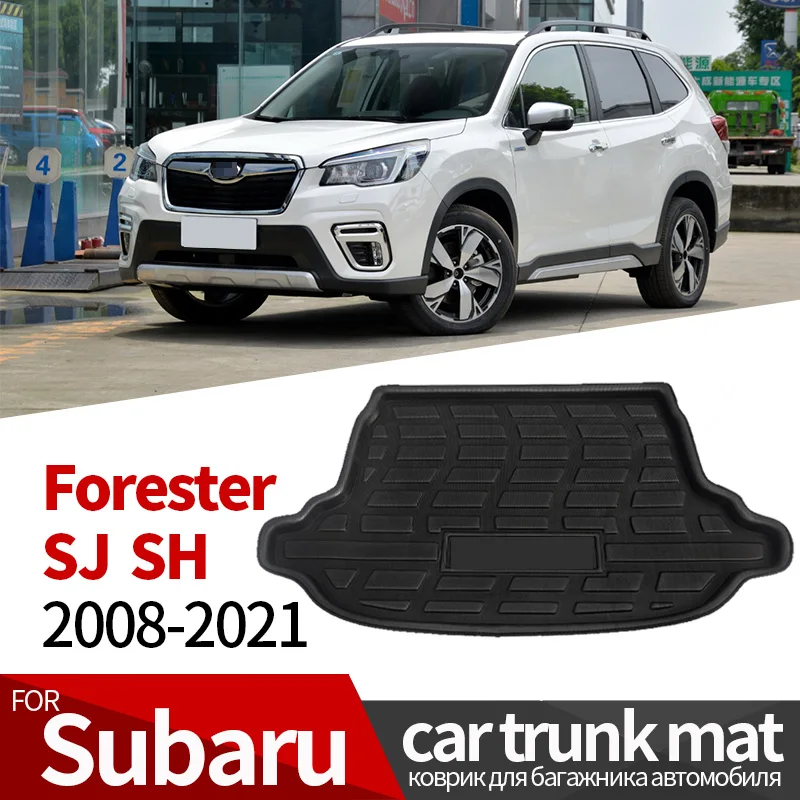 

Trunk Mat For Subaru Forester SJ SH 2008-2021 Rear Boot Car Liner Floor Tray Luggage Cover Protector EVA Rubber Accessories