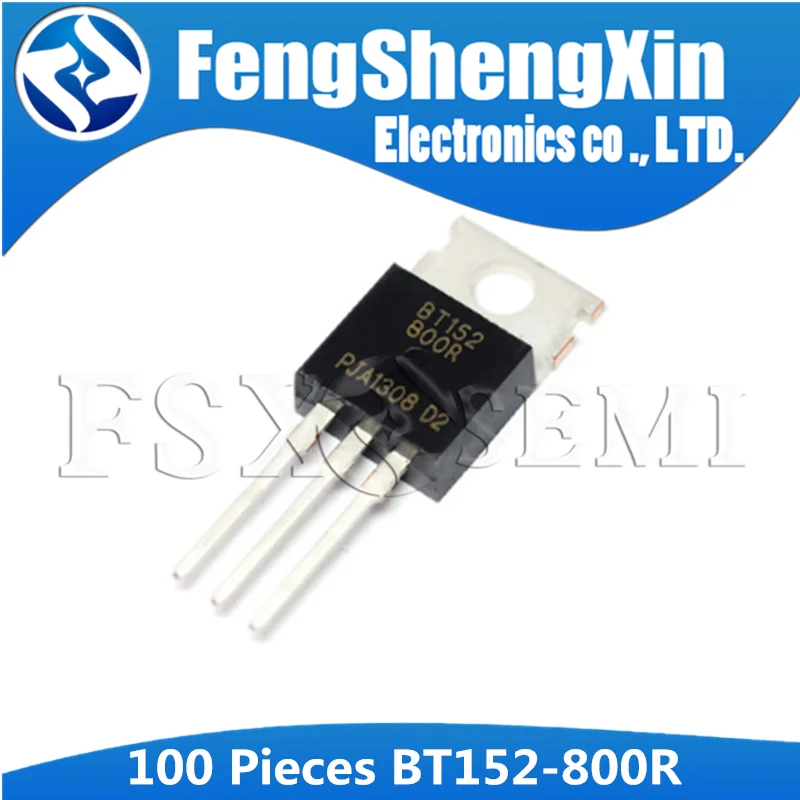 

100pcs/lot BT152-800R BT152-800 BT152 TO-220 THYRISTORS