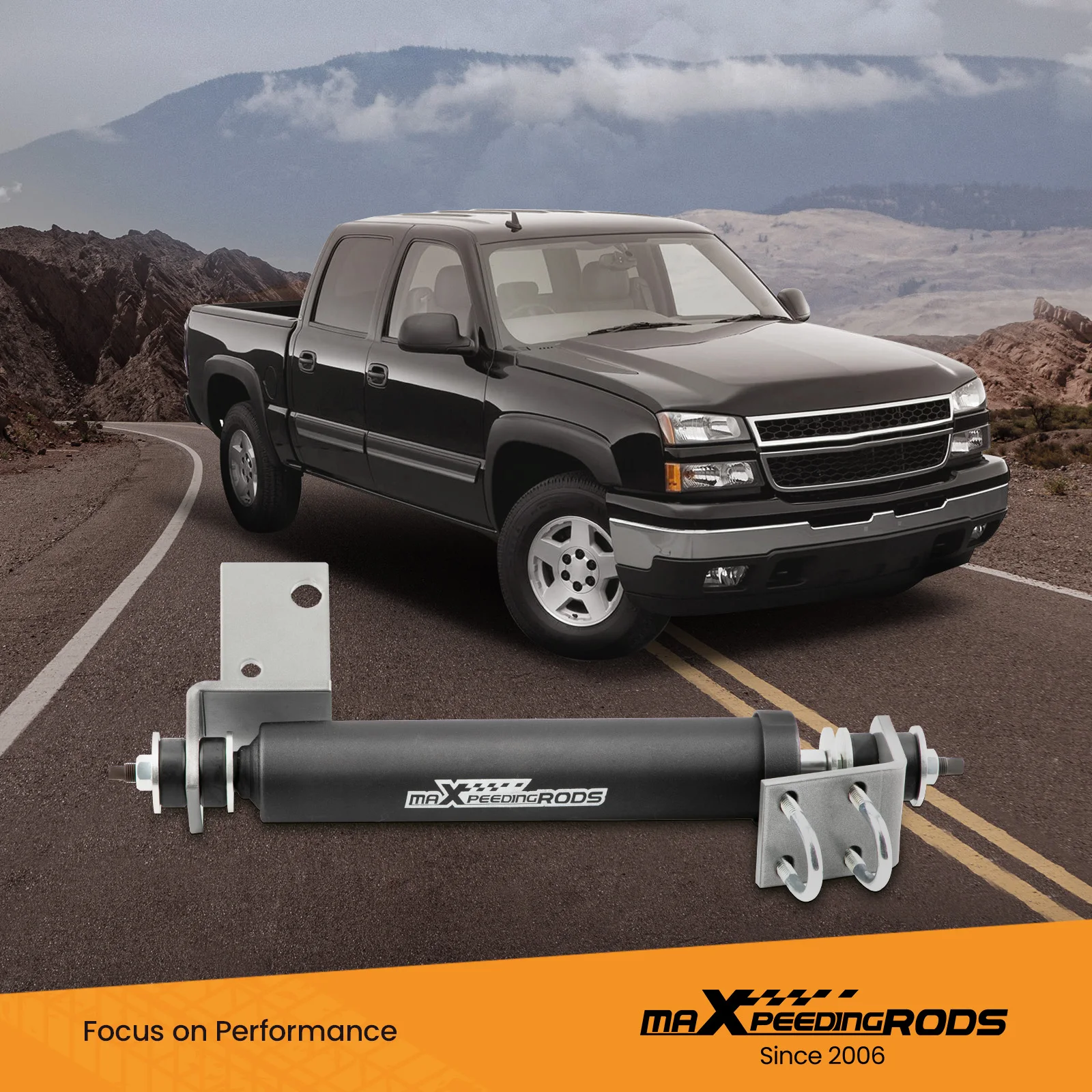 Стабилизатор рулевого управления для Chevy Silverado Suburban GMC C1500 C2500 Sierra 1998-06 Chevrolet 1500 2500 4WD