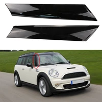 front windshield post trim bright black exterior molding a pillar trim cover for bmw mini cooper r57 r55 r56 07 15