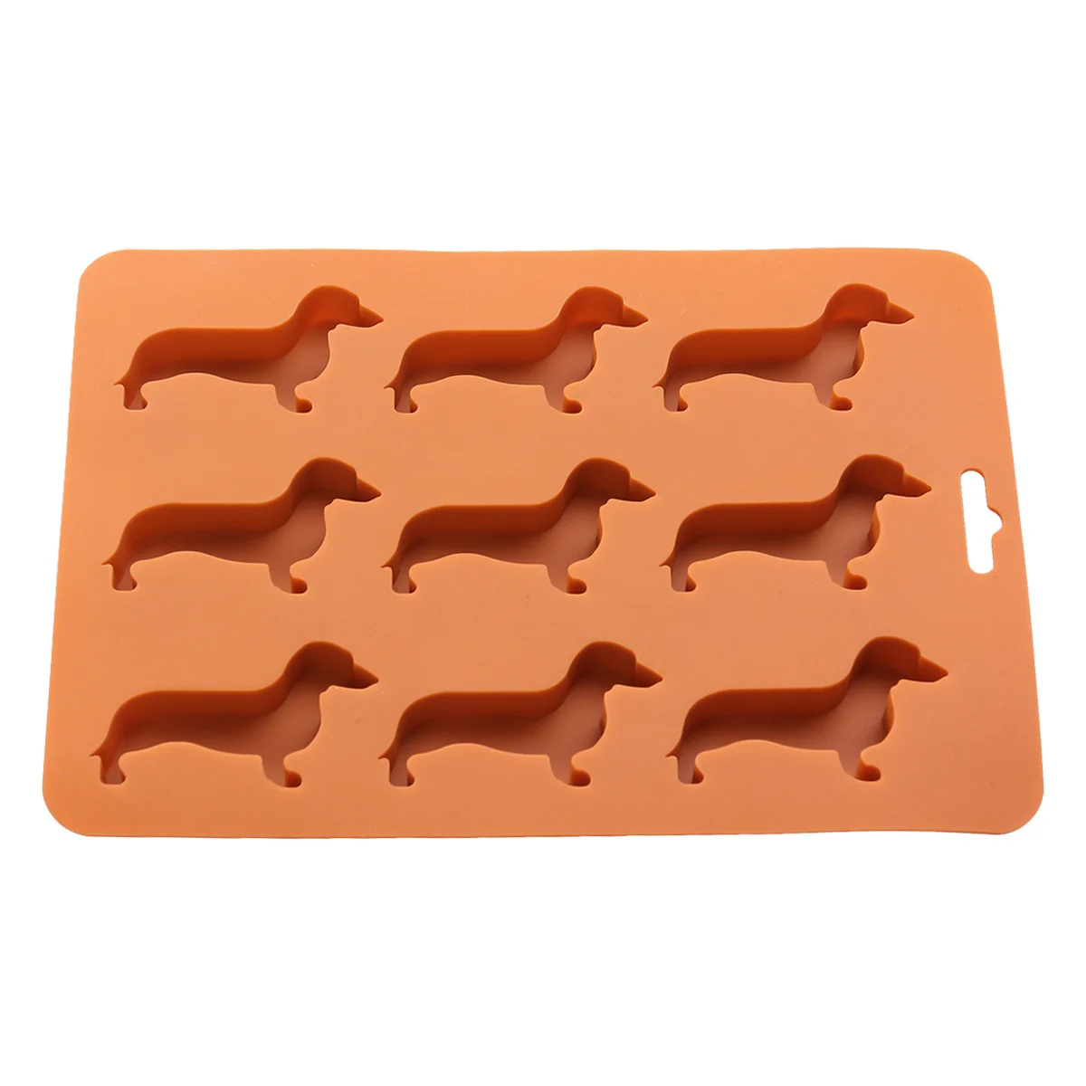 

Ice Cube Tray Molds Silicone Dog Dachshund Shaped Mold Baking Chocolate Puppy Candy Trayslid Small Cream Mini Pans Reusable