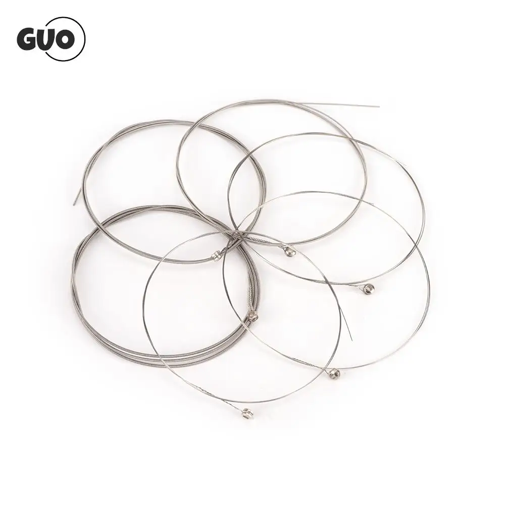 

6pcs/set Universal Acoustic Guitar String Electric Guitar Acoustic Guitar Single String Brass Guitar Musical Instruments Part