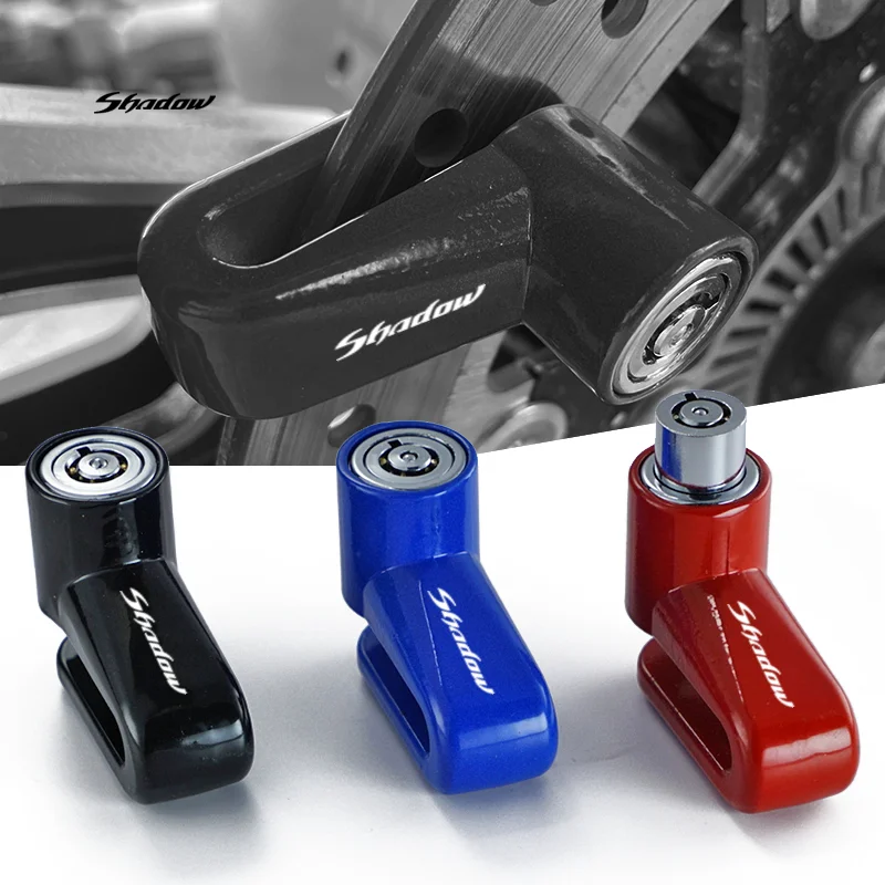 

For Honda Shadow VT 400 600 750 1100 VT400 VT600 1300 Motorcycle Accessories Lock Security Anti-theft Protection Disc Brake Lock